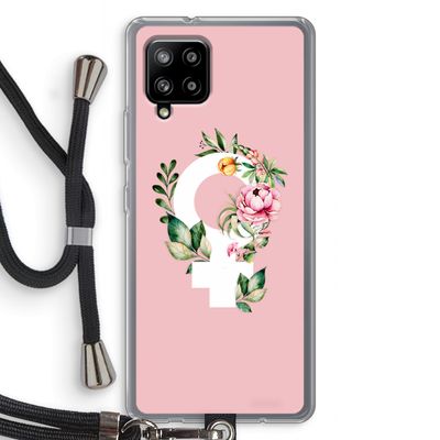 Venus: Samsung Galaxy A42 5G Transparant Hoesje met koord