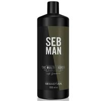Sebastian Seb Man Care The Multi-Tasker - Hair, Beard & Body Wash Shampoo