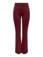 Only Onlpeach Mw Flared Pant Tlr Noos Flared 4874912 Cabernet