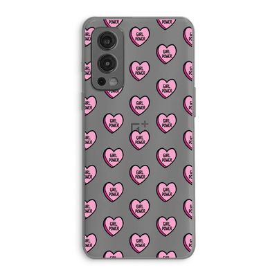 GIRL POWER: OnePlus Nord 2 5G Transparant Hoesje