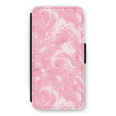 Abstract Painting Pink: iPhone 12 Pro Max Flip Hoesje