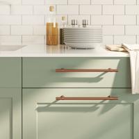 VidaXL Handvatten 10 st 224 mm roestvrij staal bronskleurig