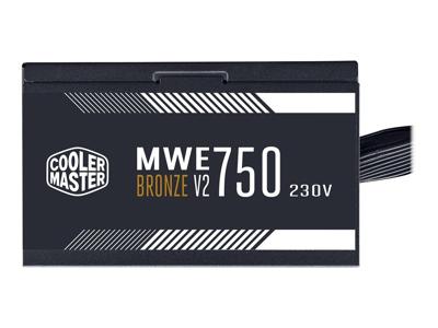 Cooler Master MWE 750 Bronze 230V V2 power supply unit 750 W 24-pin ATX ATX Zwart