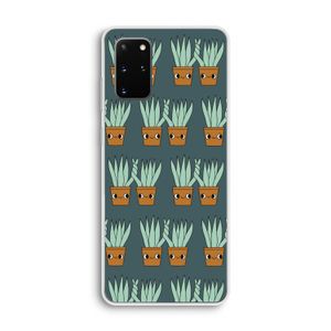 Sansevieria: Samsung Galaxy S20 Plus Transparant Hoesje