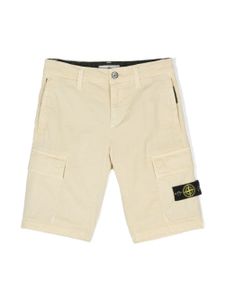 Stone Island Junior short cargo à motif Compass - Tons neutres