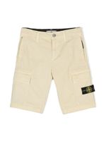 Stone Island Junior short cargo à motif Compass - Tons neutres - thumbnail