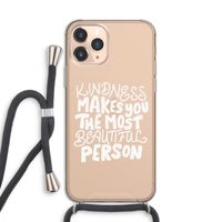The prettiest: iPhone 11 Pro Transparant Hoesje met koord
