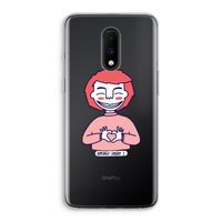Hartje: OnePlus 7 Transparant Hoesje
