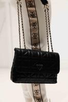 Guess Edita Crossbody Tas Dames Zwart - Maat One Size - Kleur: Zwart | Soccerfanshop Guess Edita Crossbody Tas Dames Zwart - Maat One Size - Kleur: Zwart | Soccerfanshop