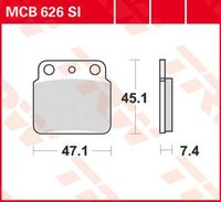TRW Remblokken, en remschoenen voor de moto, MCB626SI Sinter offroad