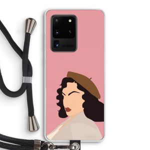 Confidence: Samsung Galaxy S20 Ultra Transparant Hoesje met koord