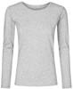 Promodoro XO1565 Women´s Roundneck T-Shirt Long Sleeve - Heather Grey - XL Promodoro XO1565 Women´s Roundneck T-Shirt Long Sleeve - Heather Grey - XL