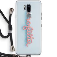 #nofilter: LG G7 Thinq Transparant Hoesje met koord