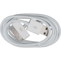 Xccess Data Cable Apple iPhone 3G(s)/4(s)/iPad 2/3/4 White Bulk