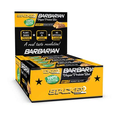 Barbarian Vegan Bar 12x 40gr Peanut Butter