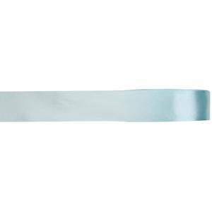 Hobby/decoratie satijnen lint - lichtblauw - 1 cm x 25 meter - cadeauverpakking - polyester