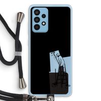 Musketon Painter: Samsung Galaxy A52 Transparant Hoesje met koord