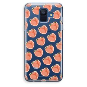 Just peachy: Samsung Galaxy A6 (2018) Transparant Hoesje