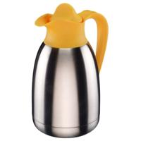 isoleerkan voor thee - 1.5 L - met draaiknop geel isoleerkan voor thee - 1.5 L - met draaiknop geel