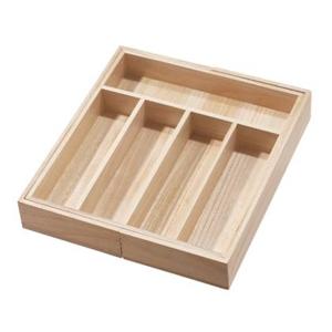 iDesign - Bestekla Organizer, 38.1 x 34.3 x 6.4 cm, Uittrekbaar, Paulo