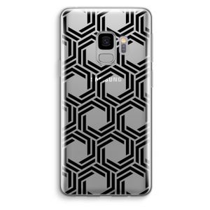 Geometrisch patroon: Samsung Galaxy S9 Transparant Hoesje