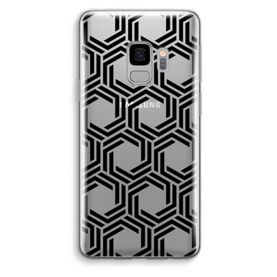 Geometrisch patroon: Samsung Galaxy S9 Transparant Hoesje