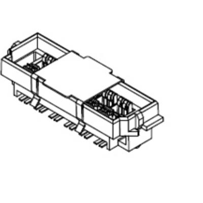 Molex 75003-0105 Mezzanineconnector Inhoud: 1 stuk(s) Tube