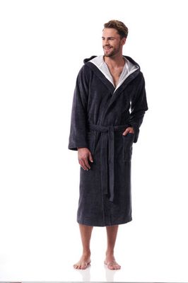 Morgenstern Morgenstern Marc Heren Badjas graphit 2XL