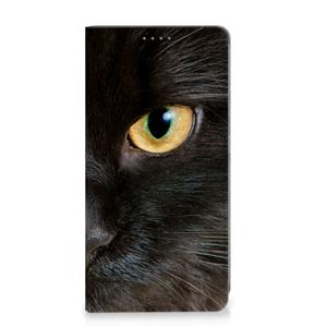 Samsung Galaxy S24 Hoesje maken Zwarte Kat