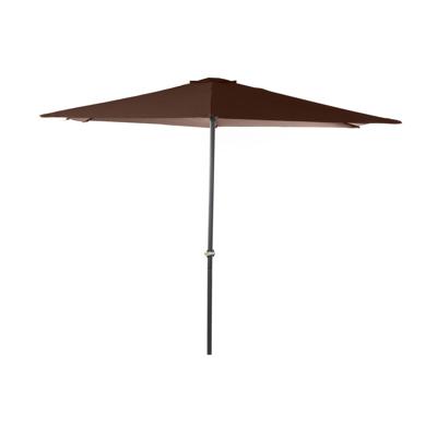 Parasol DKD Home Decor Bruin Staal (270 x 270 x 250 cm)