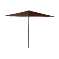 Parasol DKD Home Decor Bruin Staal (270 x 270 x 250 cm)