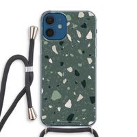 Terrazzo N°19: iPhone 12 Transparant Hoesje met koord