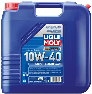 LIQUI MOLY motorolie "super soepel lopend".
