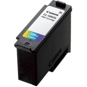Canon CL-586XL inktcartridge 1 stuk(s) Origineel Hoog (XL) rendement Zwart, Cyaan