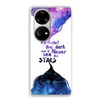 Stars quote: Huawei P50 Pro Transparant Hoesje