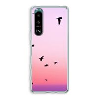 Fly away: Sony Xperia 5 III Transparant Hoesje