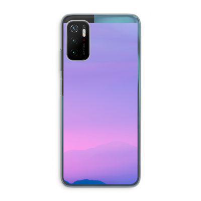 Sunset pastel: Xiaomi Poco M3 Pro 5G Transparant Hoesje