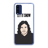 Let It Snow: Xiaomi Redmi 9T Transparant Hoesje