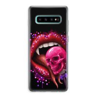 Dodelijk zoet: Samsung Galaxy S10 Plus Transparant Hoesje