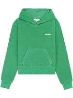 Sporty & Rich hoodie en polaire à logo brodé - Vert - thumbnail