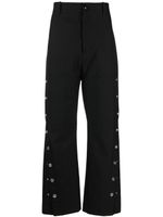 Namacheko pantalon ample à boutons pression - Noir