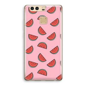 Watermeloen: Huawei P9 Transparant Hoesje
