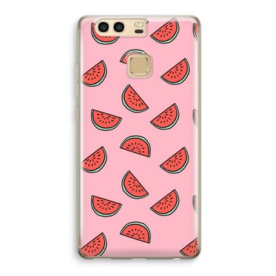 Watermeloen: Huawei P9 Transparant Hoesje
