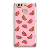 Watermeloen: Huawei P9 Transparant Hoesje