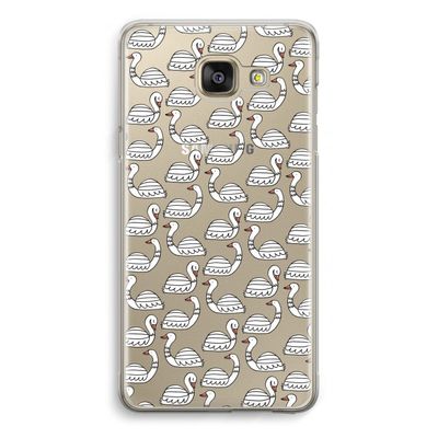 Zwanen: Samsung Galaxy A5 (2016) Transparant Hoesje