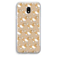Doggy: Samsung Galaxy J3 (2017) Transparant Hoesje