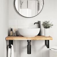 Tafelblad rechthoekig 80x40x4 cm massief acaciahout