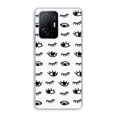 Eye pattern #2: Xiaomi 11T Pro Transparant Hoesje