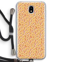 Camouflage: Samsung Galaxy J5 (2017) Transparant Hoesje met koord