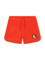 Kenzo Kids short à motif tigre - Rouge